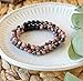 Subherban Essential Oil Lava Rock Diffuser Bracelet - HANDMADE IN THE USA - Aromatherapy Gemstone Bracelets for Women - Relaxation Gift for Women
