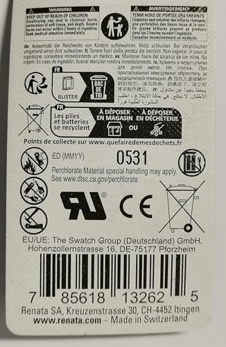 Batería de Moneda Lithium Renata CR1216 miniatura 4