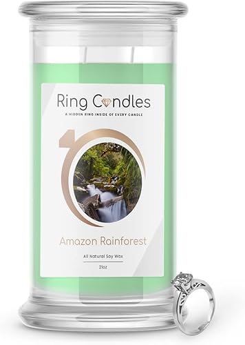 Enormes velas de anillo de 21 onzas Regalos virales de TikTok Velas sorpresa únicas Aromas galardonados Vela de soja natural Vertida a mano en