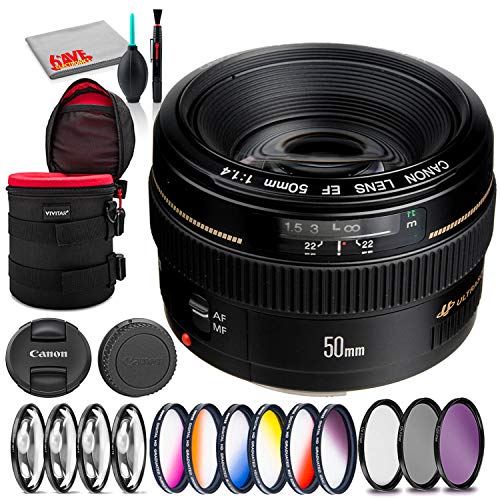 15357 新品 メ保有 Canon EF 50mm F1.4 USM キヤノン Amazon.com : Canon EF 50mm f/1.4 USM Standard and Medium