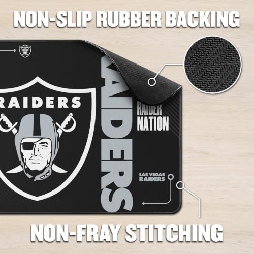 Image of YouTheFan NFL Las Vegas Raiders Gameday Mouse Pad