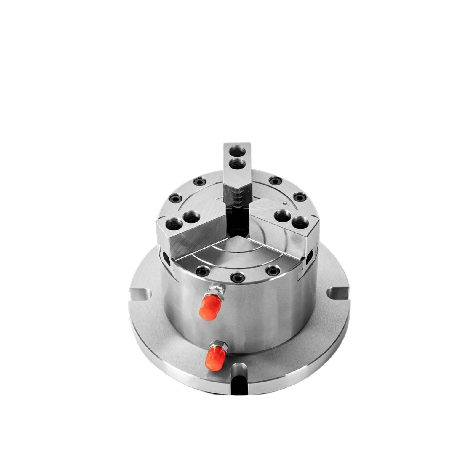 Pionowy uchwyt hydrauliczny trzyszczękowy Hollow 6-6-20.3-20.3 cm 10 Centrum obróbkowe Wiertarka Frezarka Oprawa (BK200LY)