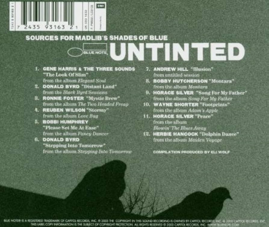 Madlib - Untinted: Sources Of Madlib's Shades Of Blue: Amazon.pl