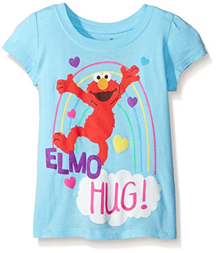 Sesame Street Girls' Short Sleeve T-Shirt Shirt