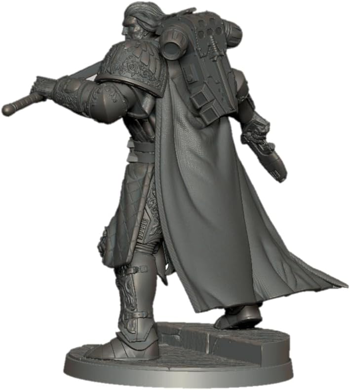 Customized Lion El'Jonson Primarch of The Dark Angels Personalized from W40k spacemarines 3D Resin Miniature Official Scale