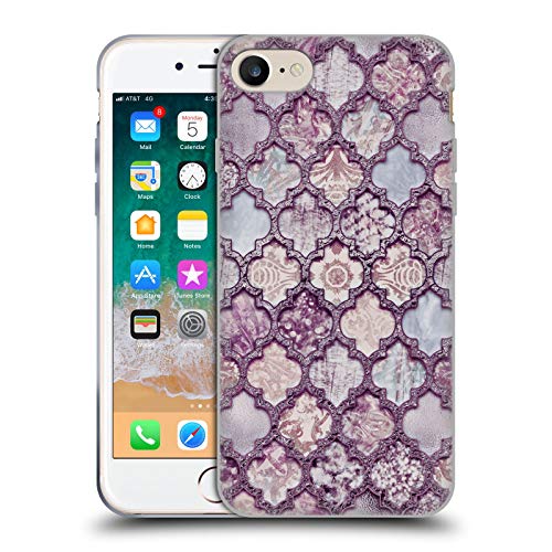 Coque iPhone SE Maroc Violet Head Case Designs en gel compatible MagSafe