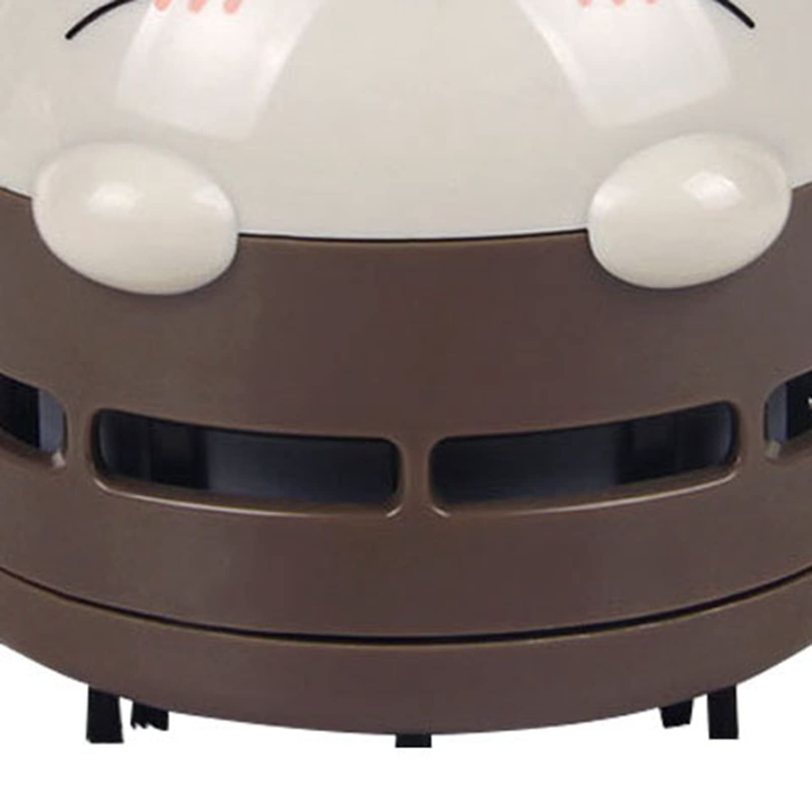 HEITIGN Aspirateur de Bureau pour Chat/Chien, Mini Balayeuse de Poussière de Table Portable sans Fil Rotatif USB en Plastique ABS pour la Maison, Le Bureau, Le Clavier, L'école(Chat)