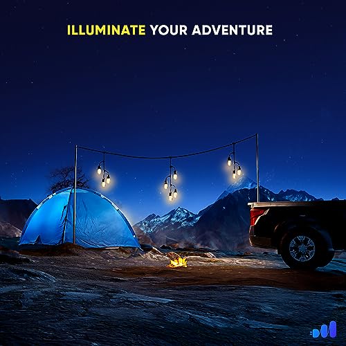 Luces exteriores para patio con 10 bombillas LED Maximm miniatura 7