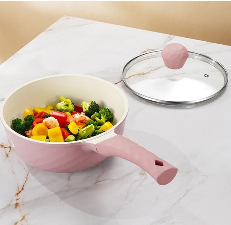 Stainless Steel Non Stick Pan Suitable for Use with Induction