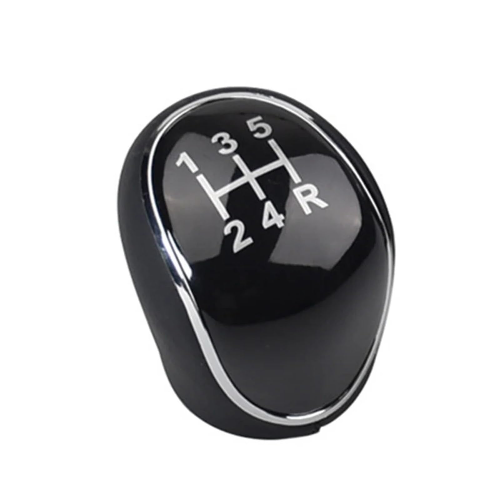 Grddpltu 12345R Gear Shift Knob For Mondeo 4 For S-Max For C-Max For Focus 2 For Kuga 5/6 Speed Mt Gear Shift Knob Shifter Lever Arm Headball Car Accessories(12345R)