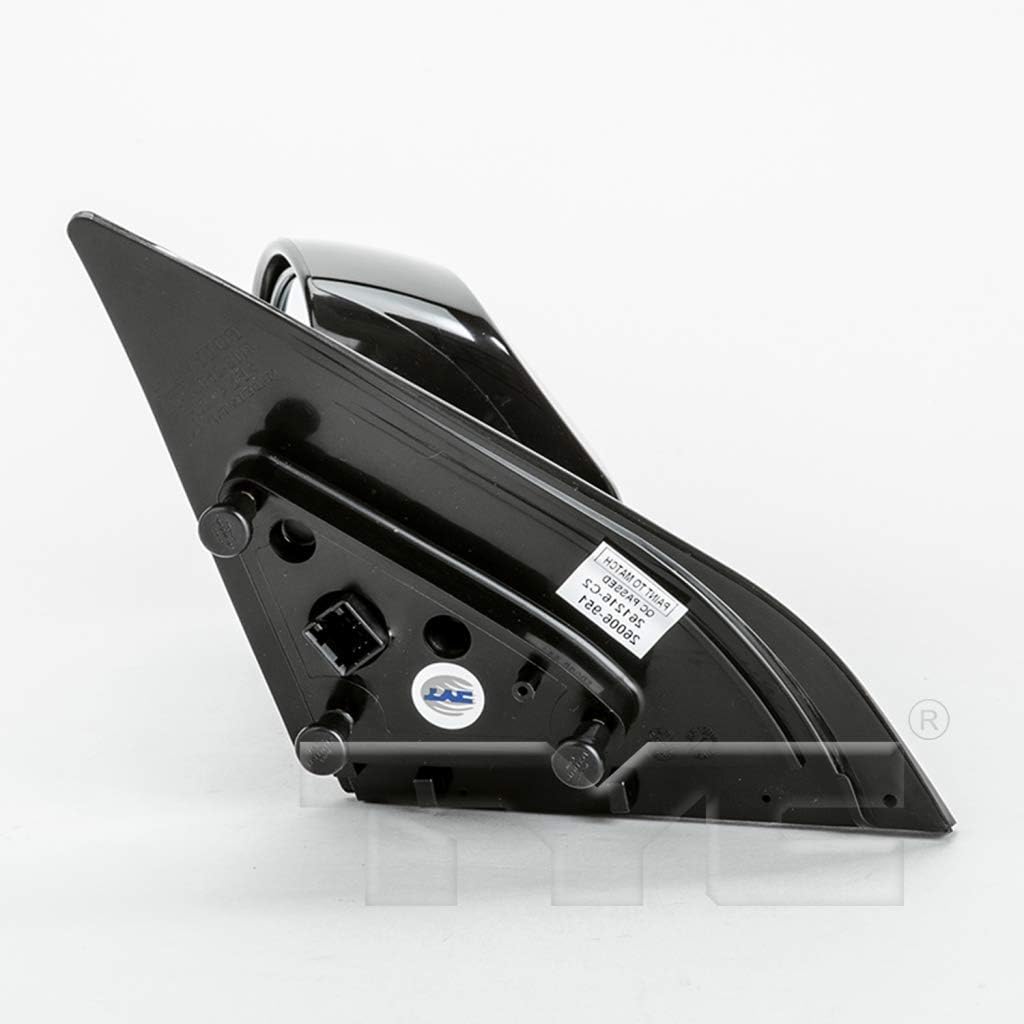 For Kia Spectra 2007 2008 2009 Door Mirror Driver Side | Power | Heated | Paint to Match | Replacement For 87610 2F101 | KI1320130