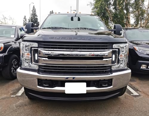 Kit de luces diurnas LED Xenon blancas iJDMTOY para Ford F250-F450 miniatura 4