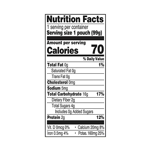 Earths-Best-Organic-Stage-2-Baby-Food-Sweet-Potato-Garbanzo-Barley-35-Oz-Pouch-Pack-of-12 Earth's Best Organic Baby Food Pouches, Stage 2 Protein and Veggie Puree for Babies 6 Months and Older, Organic Sweet Potato Garbanzo Barley, 3.5 oz Resealable Pouch (Pack of 12)