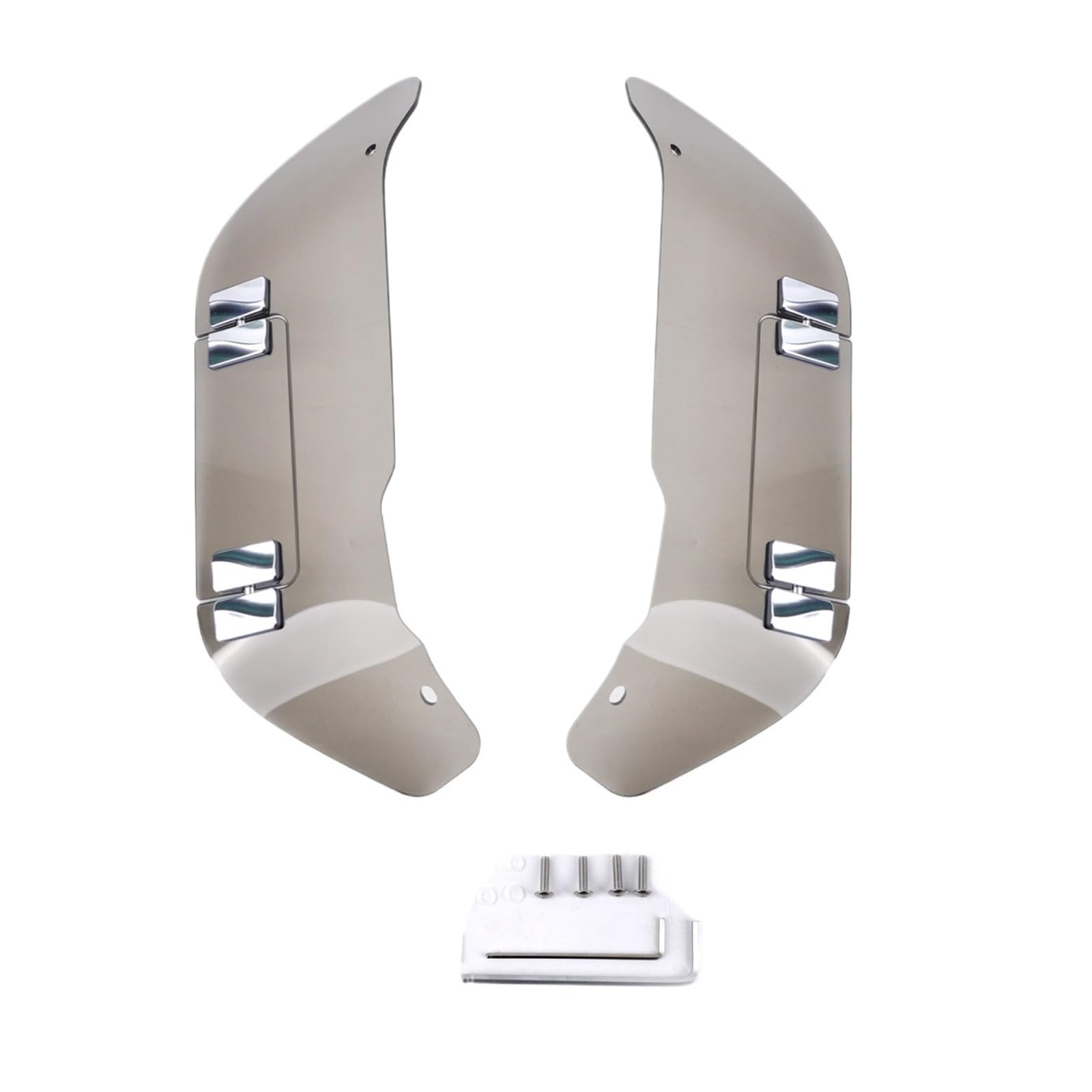 Parabrezza Moto, Compatibile Con Honda GoldWing GL1800 F6B DCT | Accessori mod deflettore aria spoiler parabrezza regolabile multi-angolo for moto da turismo a lunga distanza Gold Wing
