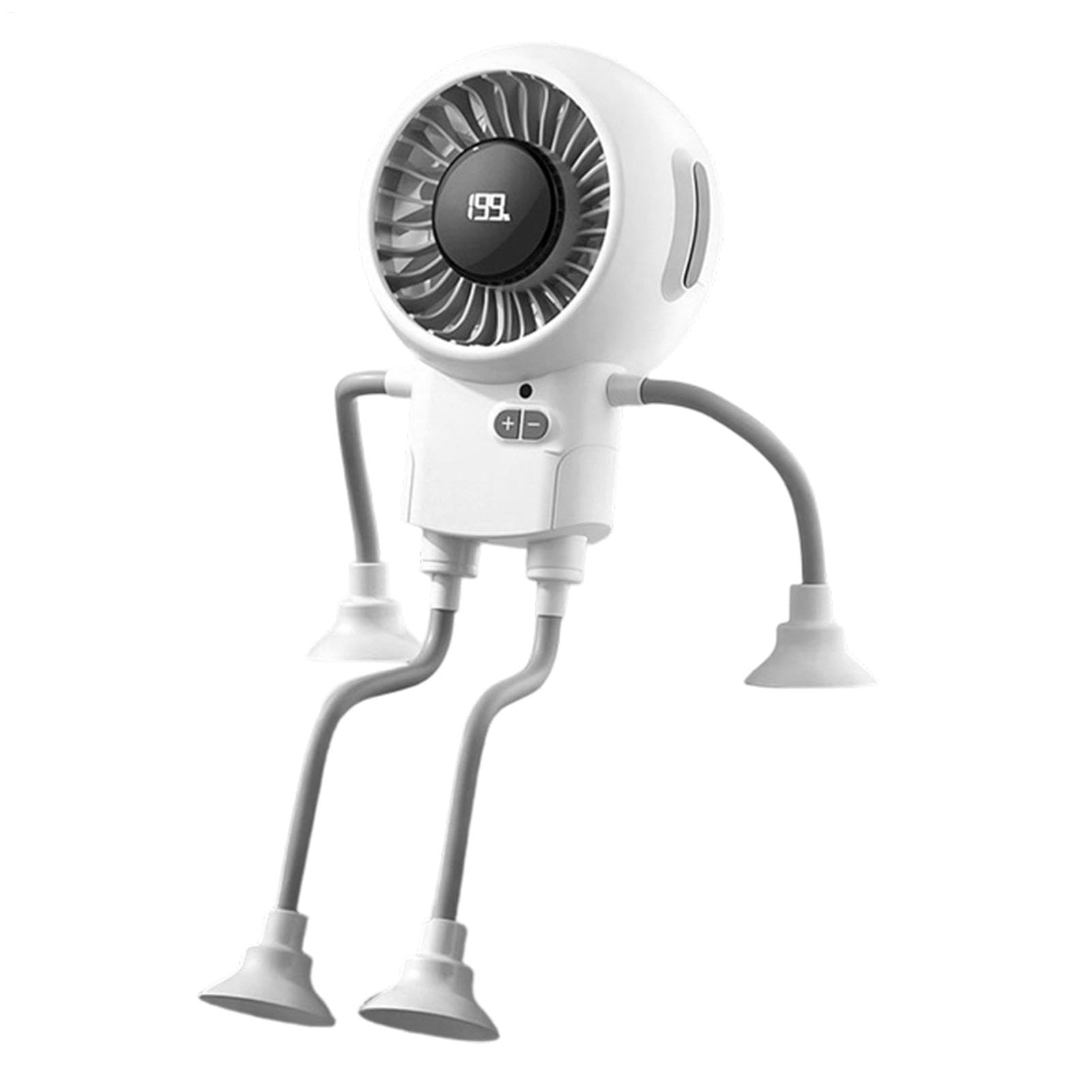 Muiltvoe Personal Fan, Quiet Handheld Portable Cooler, Rechargeable USB Desk Accessory for Camping Dorm Office Study Sleeping Bedroom Vacation Beach Picnic Backpacking Tent RV