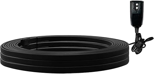 Giraffe Tools Cable calefactor de 30 pies para tubería resistente, autorregulable, protección contra congelación para techos, tubos de agua de