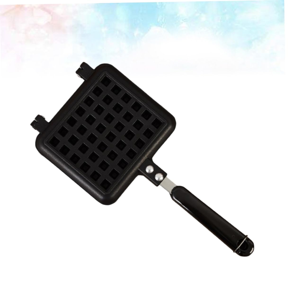 Ciieeo Household Non Stick Waffle Maker DIY Square Cake Mold for Easy Baking Lightweight Aluminium Alloy Design for Home Chefs and Bakers