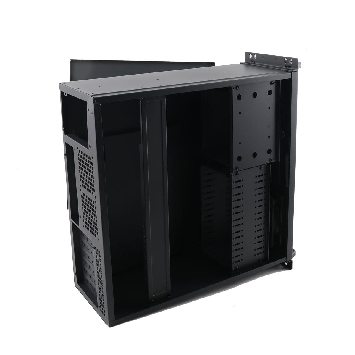 Cassa Rack del Server 4U SL -450A, Supporta 7 Schede PCI, Ventola da 120mm, 7 HDD da 3.5" e 2 Porte USB 2.0, Compatibile ATX/M-ATX/Mini-ITX, Perfetto per Server Aziendali e Domestici