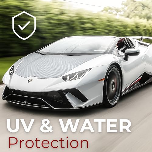 Image of RockRose 7D High Gloss 7D Silver Carbon Fiber Vinyl Wrap, Anti-Wrinkle, Air Release Automotive Bubble Wrap, Self Adhesive Car Vinyl Sticker DIY Decals 1FT x 10FT