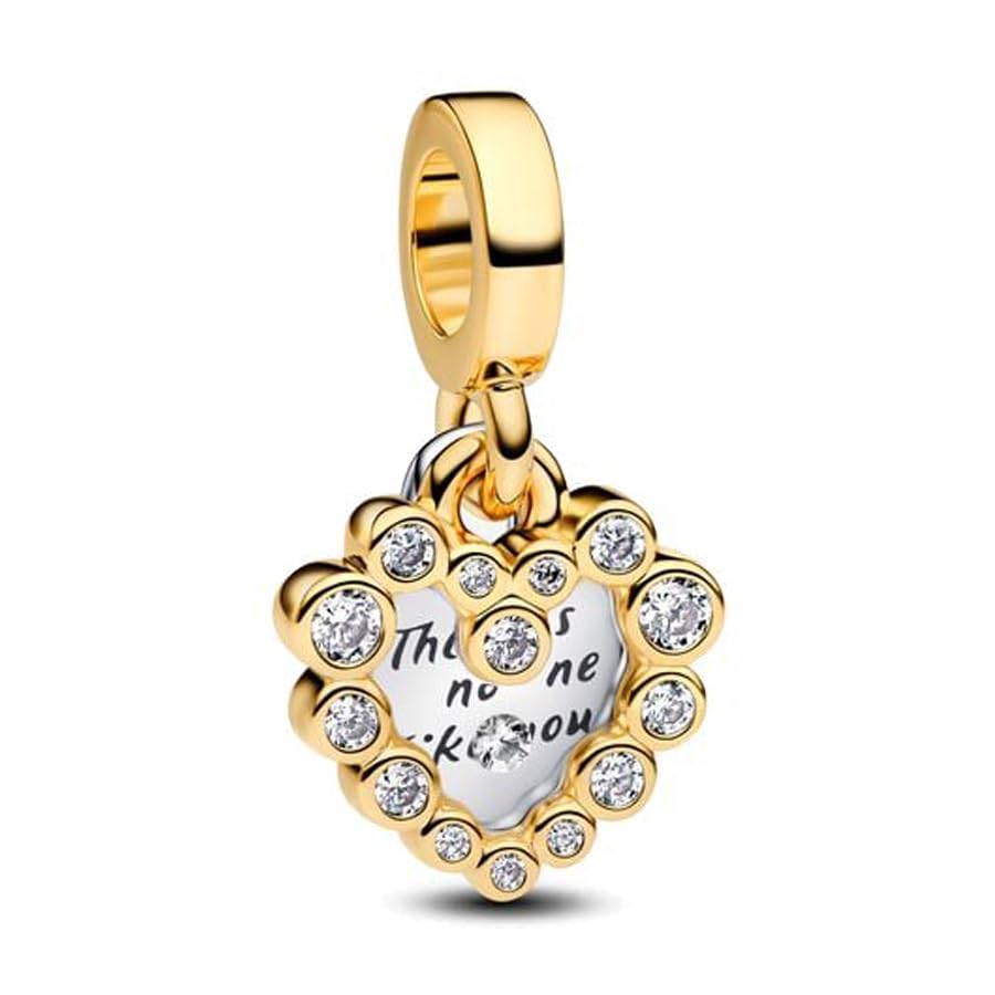 Image of Mom Family Charms Bead for Bracelets and Necklaces Jewelry Charm for Women Valentine Mother's Day