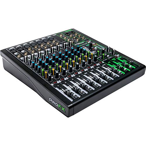 image for Mackie ProFX12v3 12-channel Mixer with USB and Effects, Black