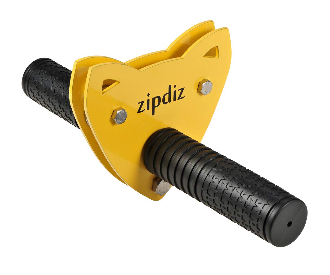 Zipdiz 50 ft Zipline Kit, Backyard Zipline kit, Zipline for Kids with 1