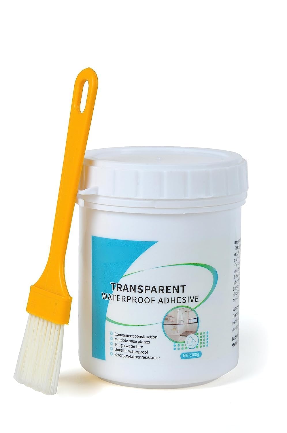 Mantavya Crack Seal Glue 300gm with Brush Transparent Waterproof Glue for Roof Leakage Crack Seal Agent Roof Water Leakage Solution Water Proof Glue Transparent Glue Waterproofing for Pipe Wall Tiles (B0D6RSDD4T) Amazon Price History, Amazon Price Tracker