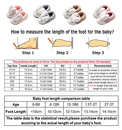 DEBAIJIA Peuter Schoenen 1-5T Baby First-Walking Kid Slippers Zachte Zool Antislip Katoen Schattig - Afbeelding 8
