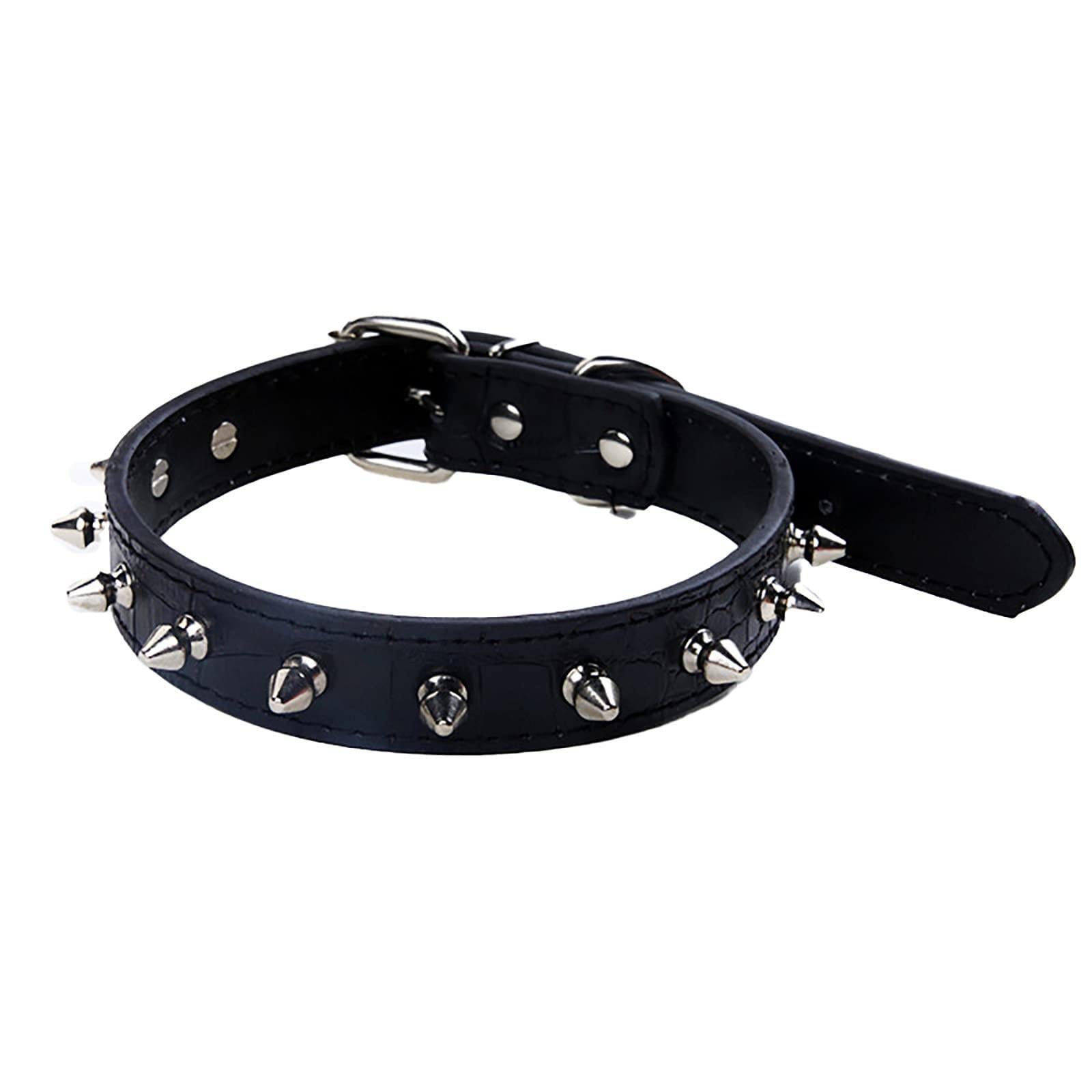 Amazon | NITNASTOP 犬の首輪 スタッズ ワイルド トゲトゲ 犬用