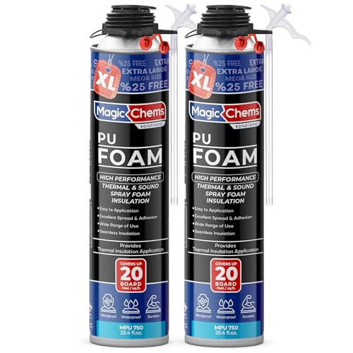 Magic Chems Spray Foam Insulation 2-Pack
