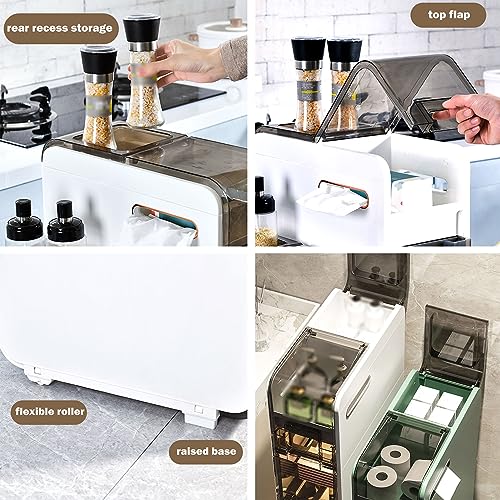 Commode étroite autoportante multicouche au design ultra-fin - 7