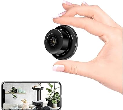 CUTECH HD Wi-Fi Wireless Security Camera 1080p Audio Video Live View Night Vision Motion Detection Video Recorder for Home Office Indoor and Outdoor Wireless CCTV Camera