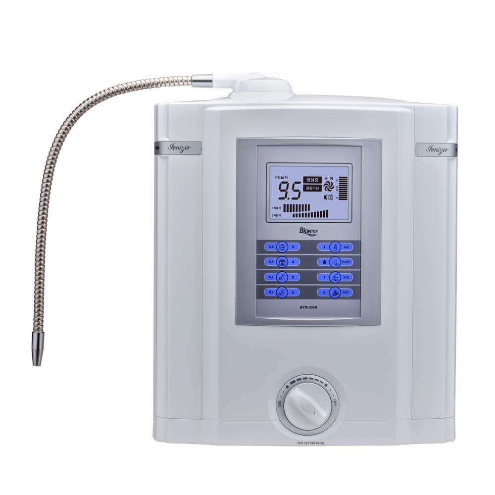 BIONTECH WATER IONIZER - 9 PLATE TWIN FILTER SYSTEM - BTM 505 N