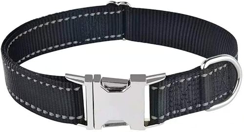 Miniatura 9 de Love Dream Collar reflectante para perro con hebilla de metal, collares ajustables de nailon de seguridad con hebilla de liberación rápida