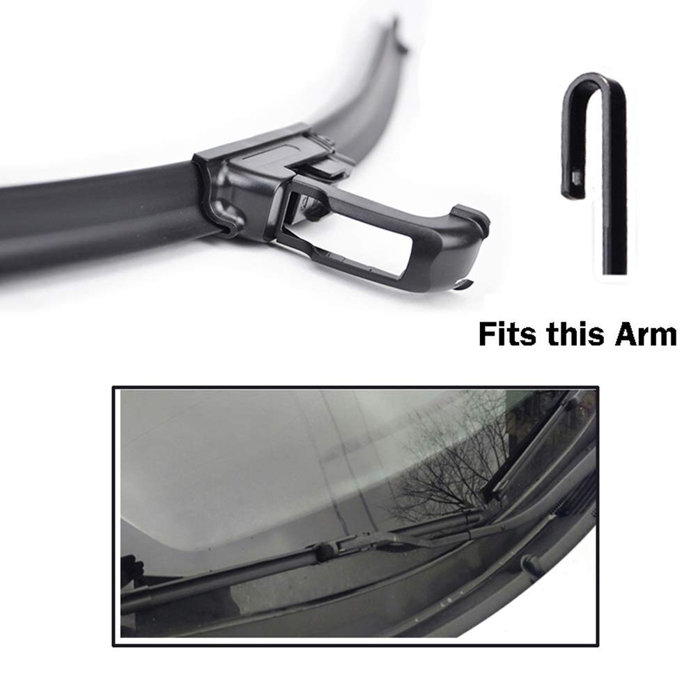 Coche Escobilla Limpiaparabrisas Frontal Piezas Para VW Transporter Caravelle Multivan T5 2006-2013,Escobillas limpiaparabrisas delanteras Cepillos Accesorios