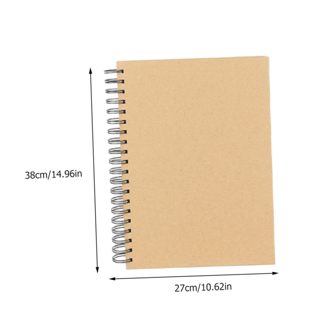 Amateur Skizzenbuch Spiralblock mit 60 Leeren Seiten Dickes Papier Papiermaterial für Kreatives Zeichnen und Malen Skizzenbuch für Schüler