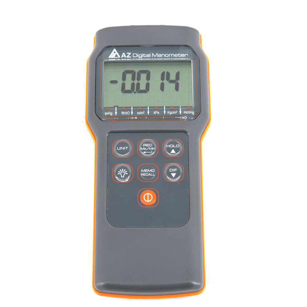 AZ82062 Manomètre numérique portable 6 psi