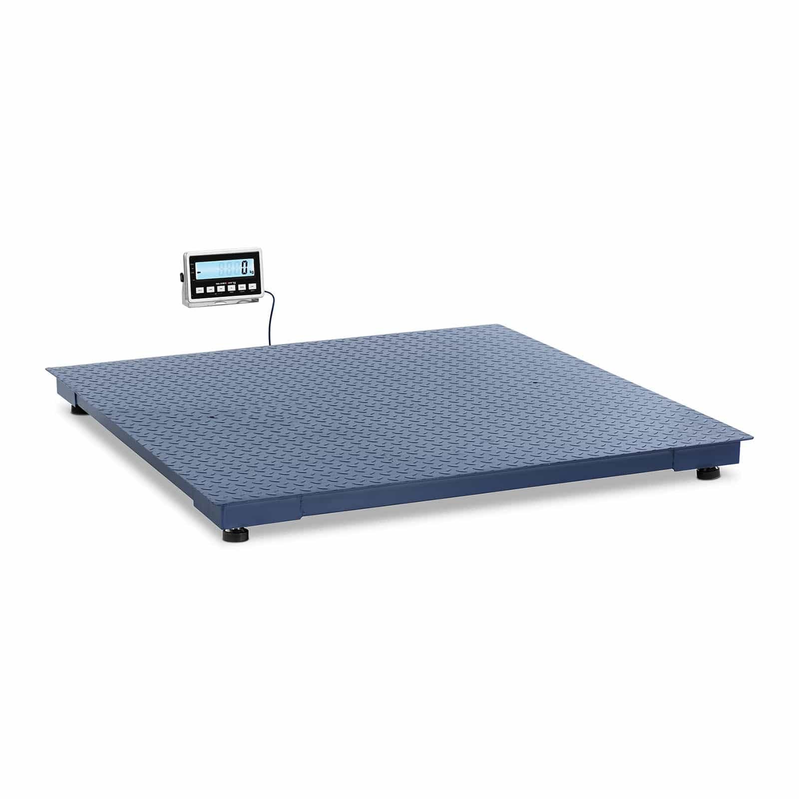 Steinberg Systems SBS-BW-3000/1000XL Floor Scale 3000 kg / 1 kg 1500 x 1500 mm LCD Industrial Scale Heavy-Duty Scale
