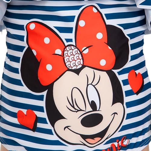 Disney Girls' Minnie Mouse Swimsuit Sparkle Bathing Suit for Kids2