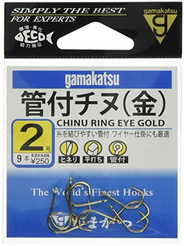 がまかつ カン付チヌ 金 2号