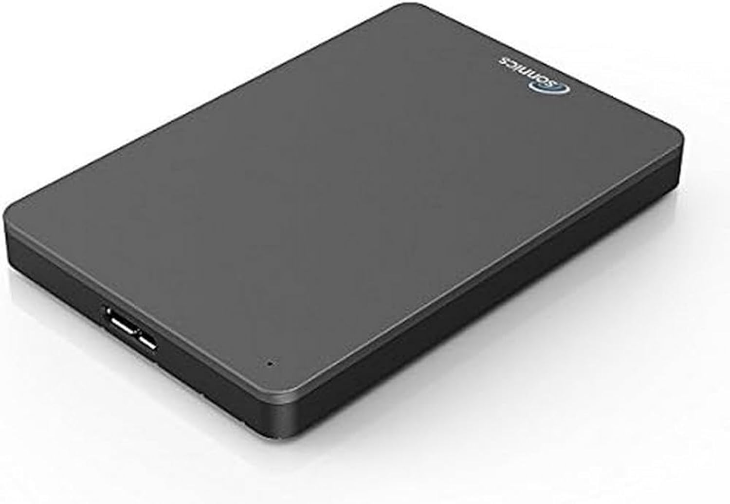 Sonnics 1TB Dark Grey Portable External Hard Drive USB 3.0 Super Speed Transfer for Use with Windows PC, Apple Mac, Xbox One and PS4