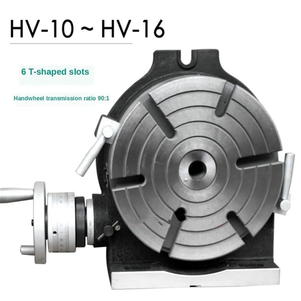 Tavolo di lavoro rotante verticale e orizzontale HV-10 da 10 pollici/Fresatrice for mulino e trapano con diametro di 250 mm