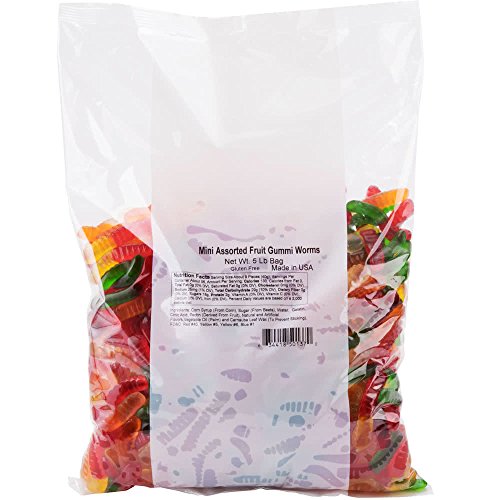 Gummi Worms Topping - 5 lb. miniatura 3