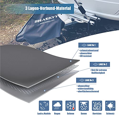 Deichselabdeckung I 90 x 60 cm I Wasserdicht I Deichselhaube für Anhänger Wohnwagen I LKW-Plane I Universal… – Bild 3