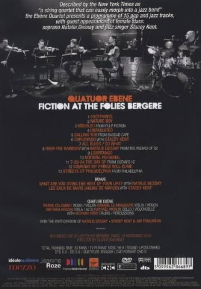 Amazon.co.jp: Quatuor Ebene: Fiction at the Folies Bergere