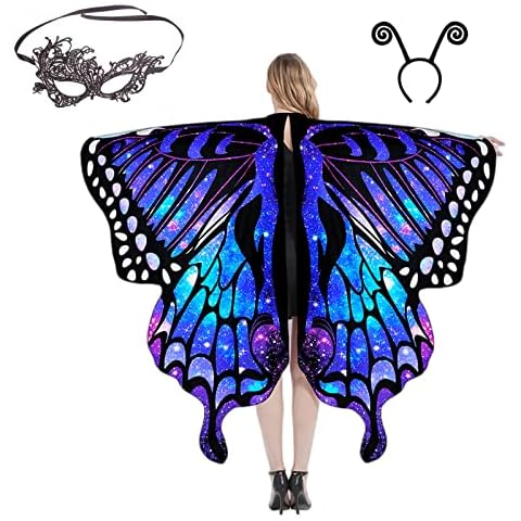 Schmetterling Kostüm Damen mit Schmetterling Cover