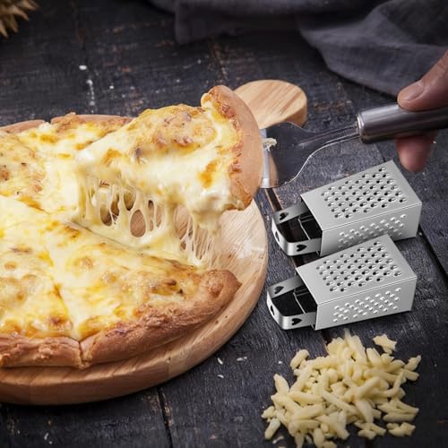 Mini rallador de queso acero inoxidable 6 piezas miniatura 5