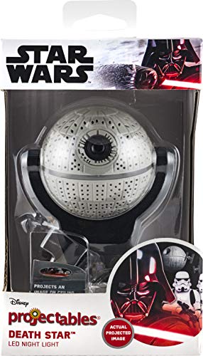 Image of STAR WARS Projectables LED Night Light Projector, Dusk-to-Dawn Sensor, Plug-in, Collector's Edition, Darth Vader and Stormtroopers on Ceiling, Wall, or Floor, Ideal for Bedroom, Kid's Room, 43058