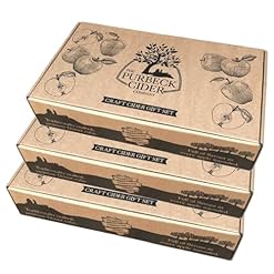 Buy The Purbeck Cider Company Craft Cider Gift Set – 6 x 330ml Cans with Half Pint Glass in a Stylish Gift Box | 5% ABV – Twelve Green Bottles