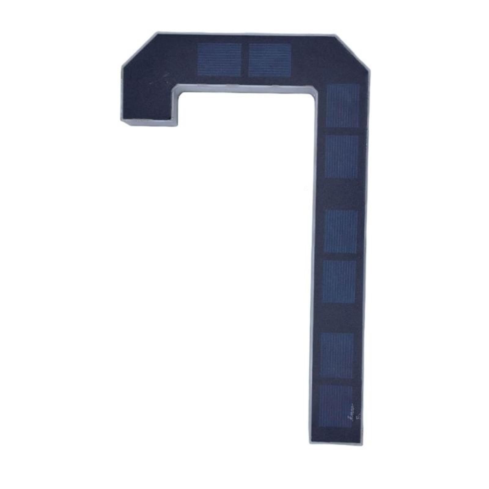 Signo de número de casa iluminado para evitar pérdidas de reparto 8